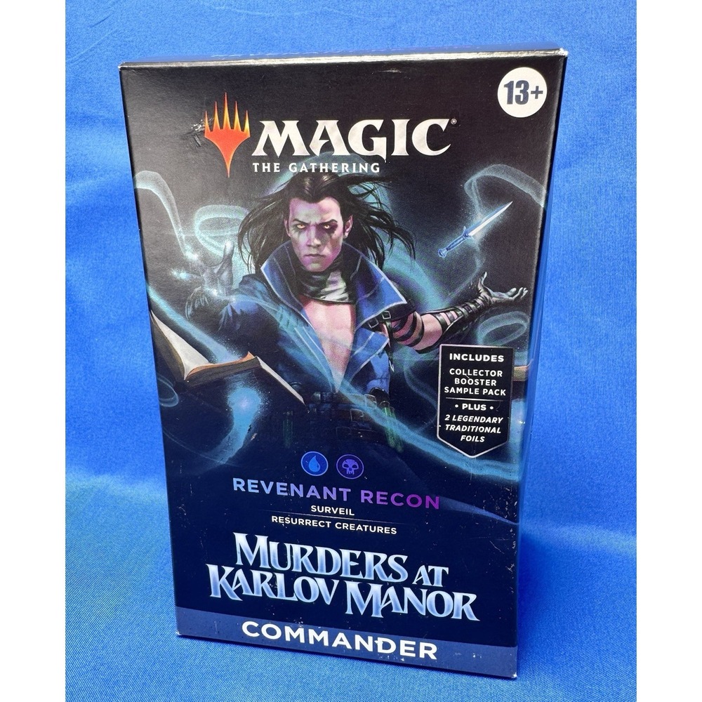 Murders at Karlov Manor Commander Deck - Revenant Recon MTG Brand New Sealed